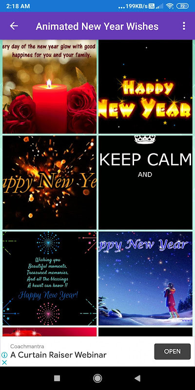 Happy New Year:Greeting, Photo Frames, GIF, SMS screenshot image 1_Popularmodapk.com