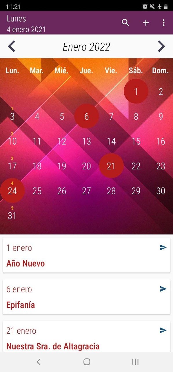 Calendario Dominicano screenshot image 6_Popularmodapk.com