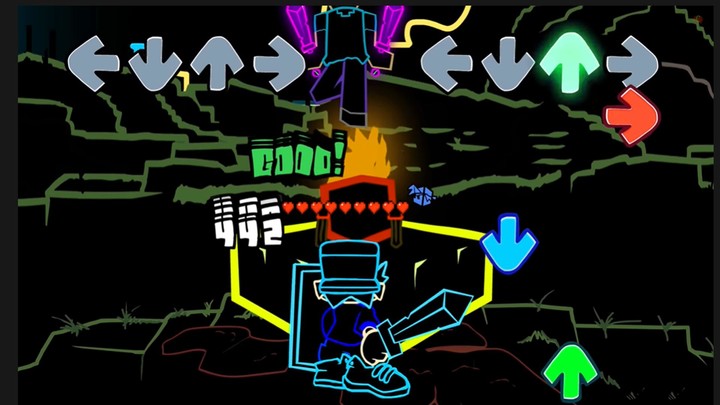 fnf vs herobrine mod full week screenshot image 7_Popularmodapk.com