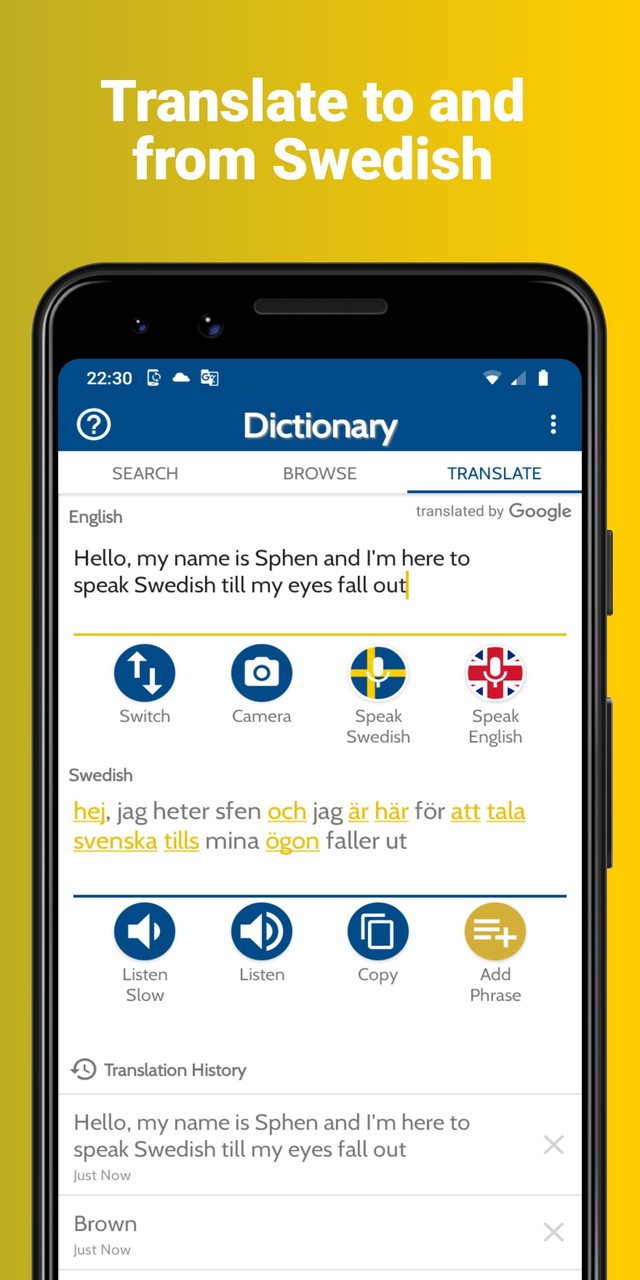 Speed Swedish: Lessons, Dictionary & Multiplayer screenshot image 4_Popularmodapk.com