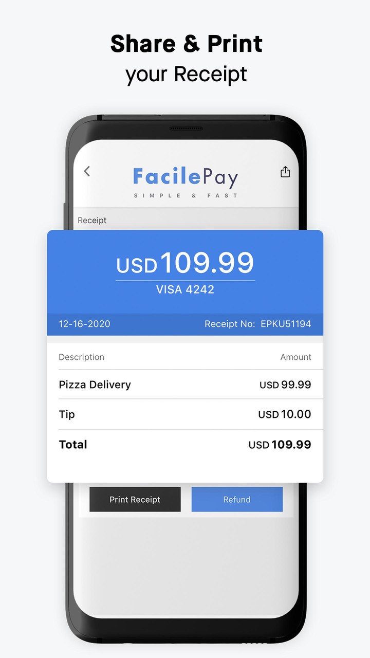 Stripe Payments App: FacilePay screenshot image 2_Popularmodapk.com
