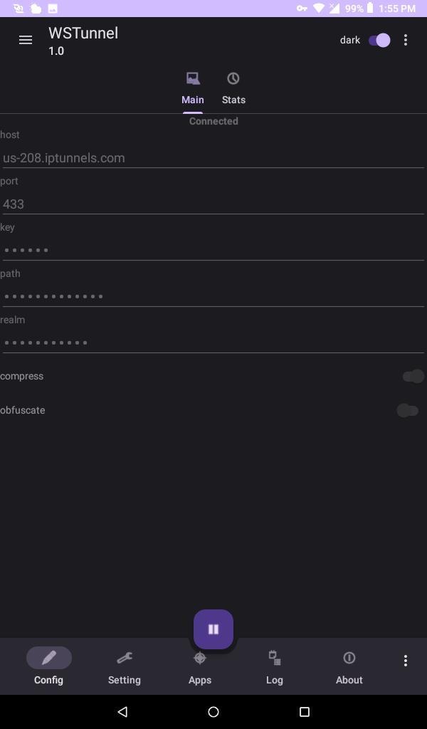 WSTunnel screenshot image 10_Popularmodapk.com