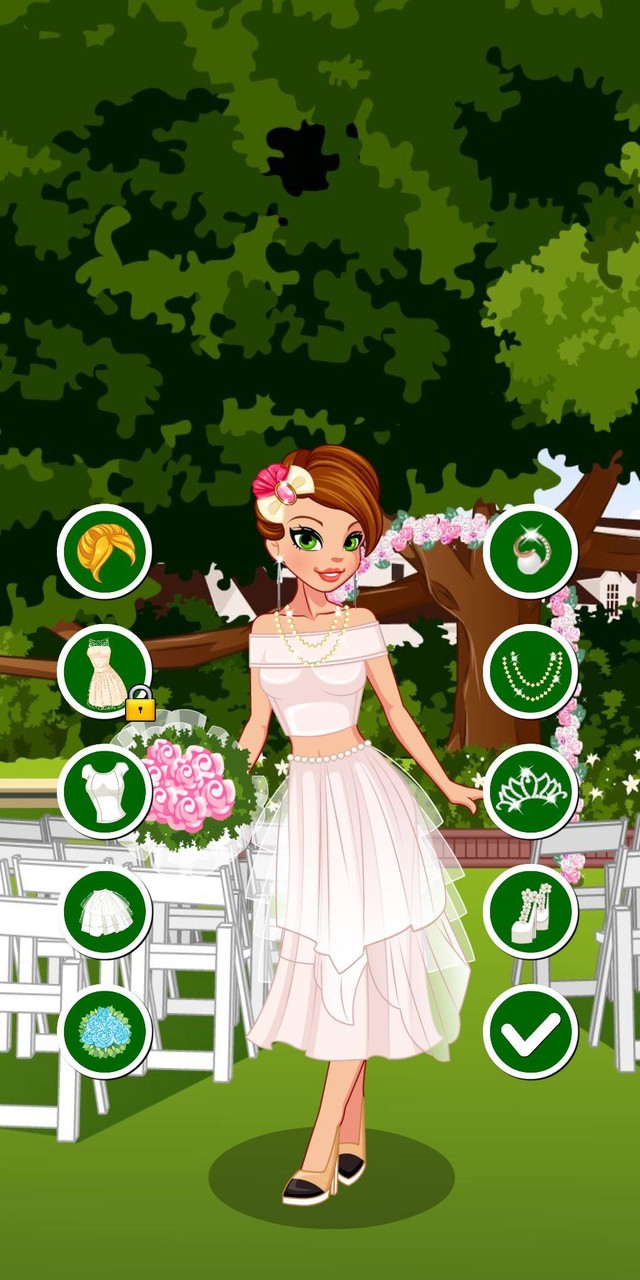 Dream Bride Dress Up screenshot image 2_Popularmodapk.com