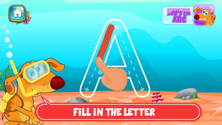 Papita alphabet ABC screenshot image 3_Popularmodapk.com