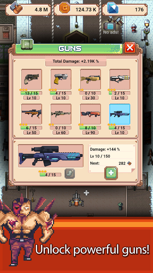 Idle Zombie Shelter: Build and Battle(Large currency) screenshot image 3_Popularmodapk.com