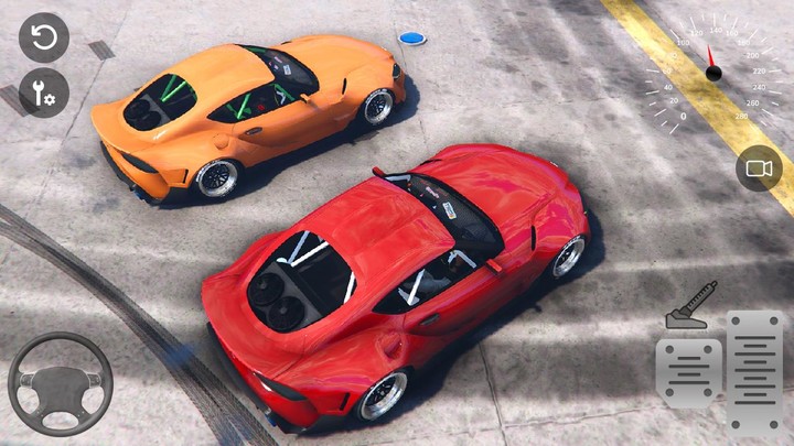 Race Toyota Supra Drift Racing screenshot image 2_Popularmodapk.com