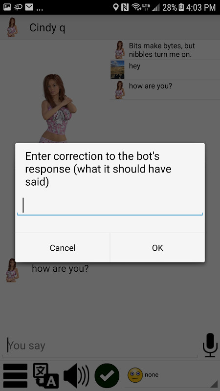 My Virtual Girlfriend Cindy screenshot image 1_Popularmodapk.com
