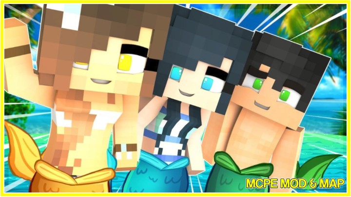 Mermaid Mod Minecraft PE screenshot image 3_Popularmodapk.com