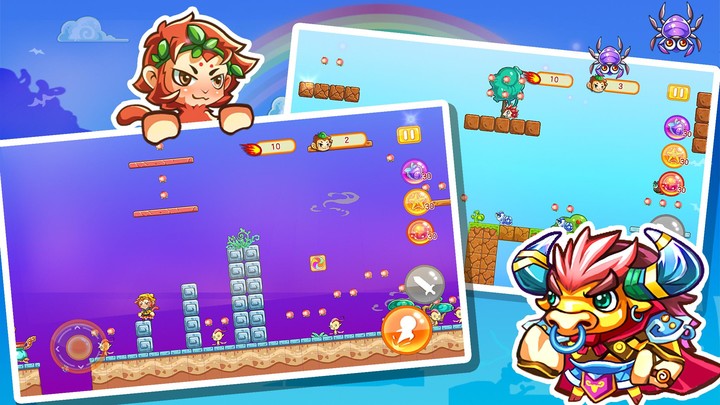 Super Monkey - parkour game screenshot image 1_Popularmodapk.com