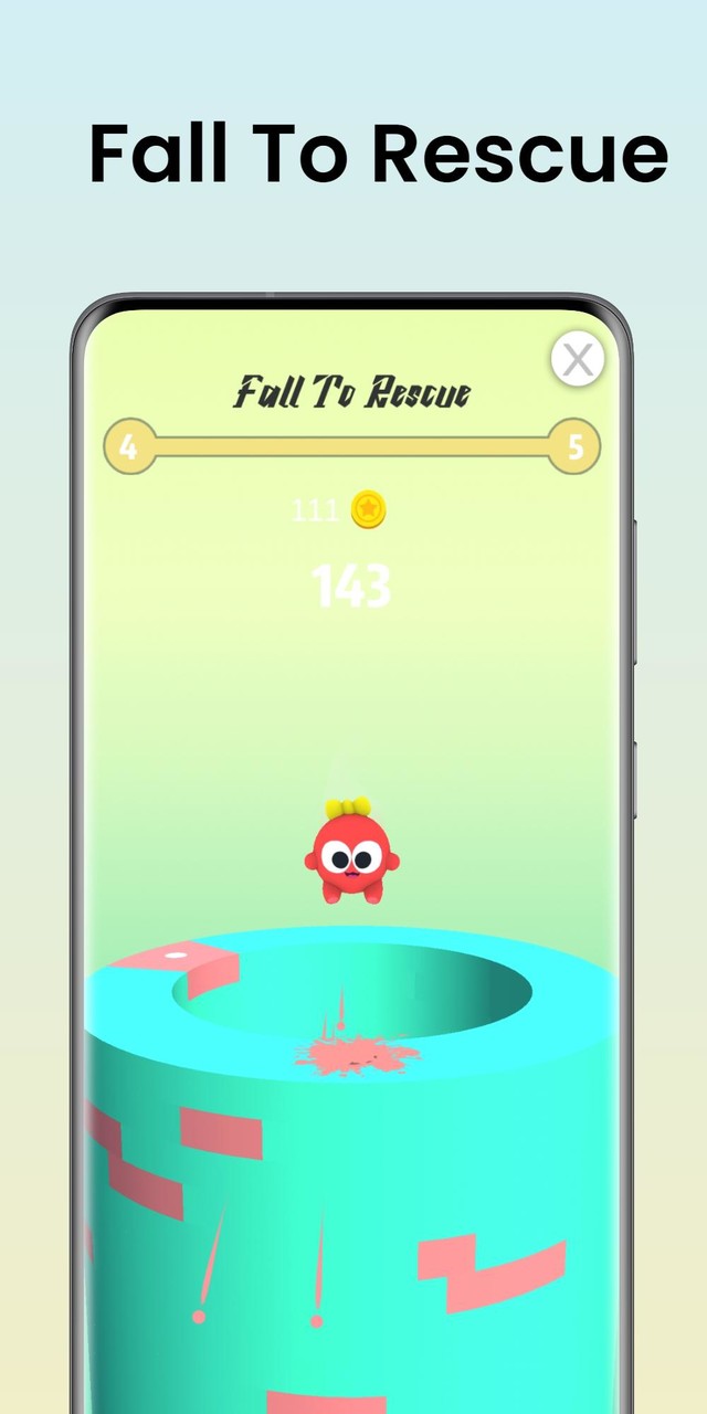 Fall To Rescue screenshot image 5_Popularmodapk.com