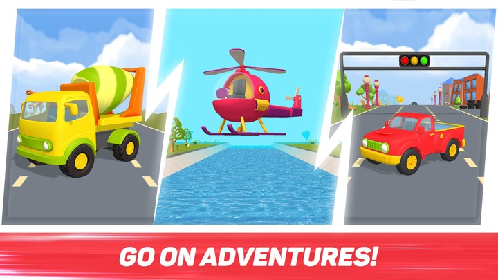 Leo Runner: car games for kids screenshot image 4_Popularmodapk.com