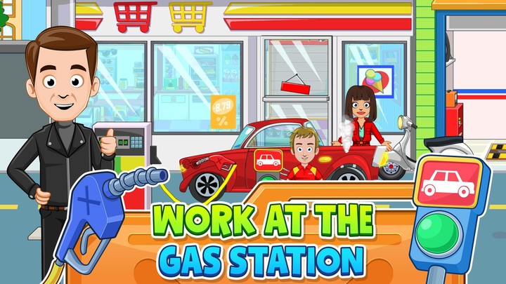 My Town: Car Repair - Mechanic screenshot image 2_Popularmodapk.com