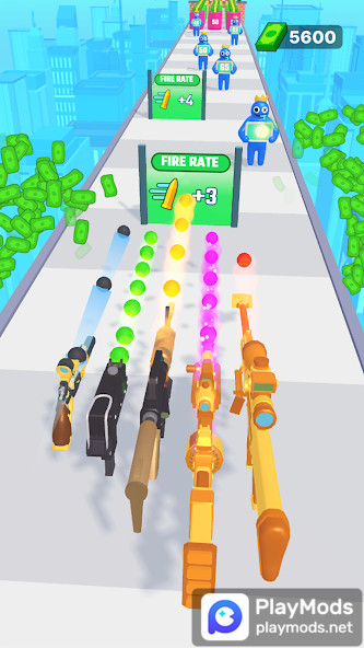 Bullet Run Rush: Bullet Shoot<span>(No Ads)</span> screenshot image 4_Popularmodapk.com