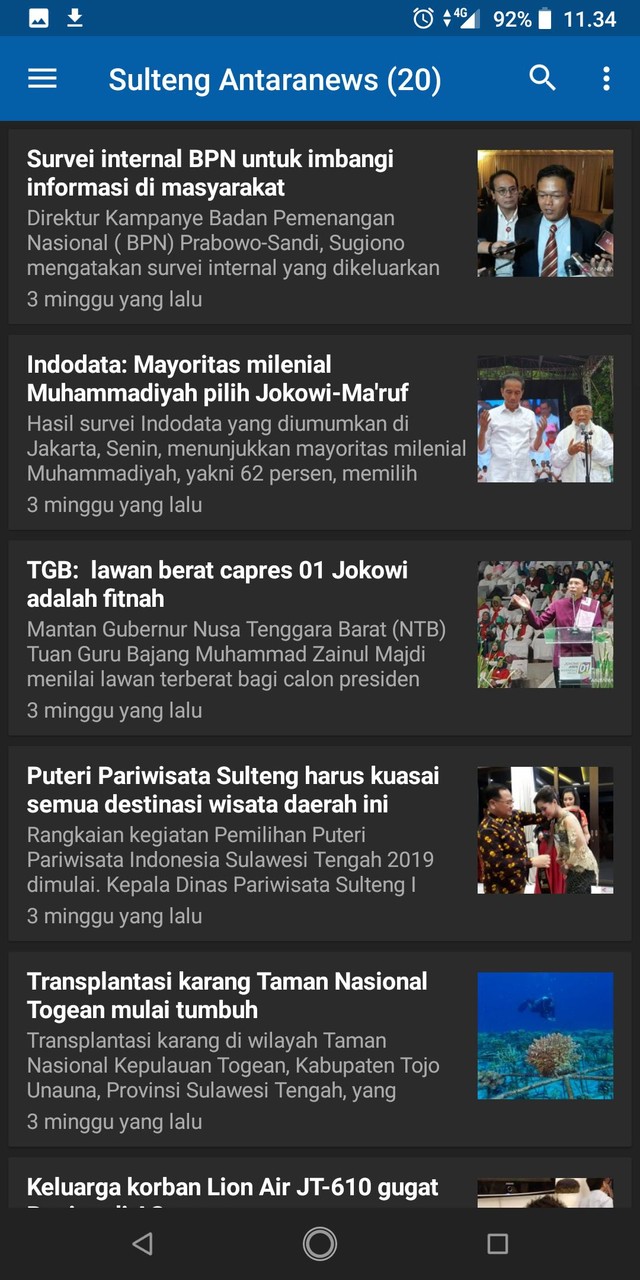 Berita Sulteng (Berita Daerah Sulawesi Tengah) screenshot image 3_Popularmodapk.com