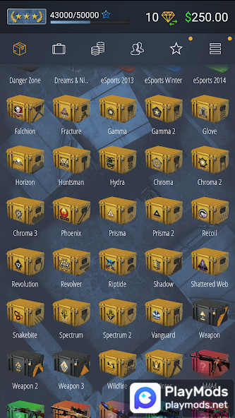 Case Simulator Ultimate - CS go skins box crate 2<span>(Unlimited Money)</span> screenshot image 2_Popularmodapk.com