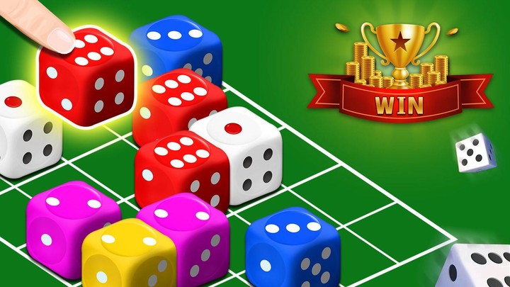 Dice Mania-3D merge number gam screenshot image 1_Popularmodapk.com