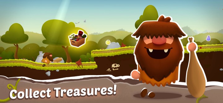 Grugs: Stone Age Platformer screenshot image 3_Popularmodapk.com