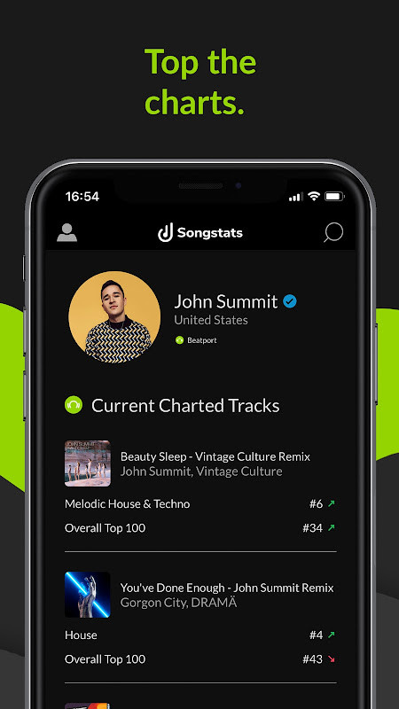 Songstats: Music Analytics screenshot image 7_Popularmodapk.com