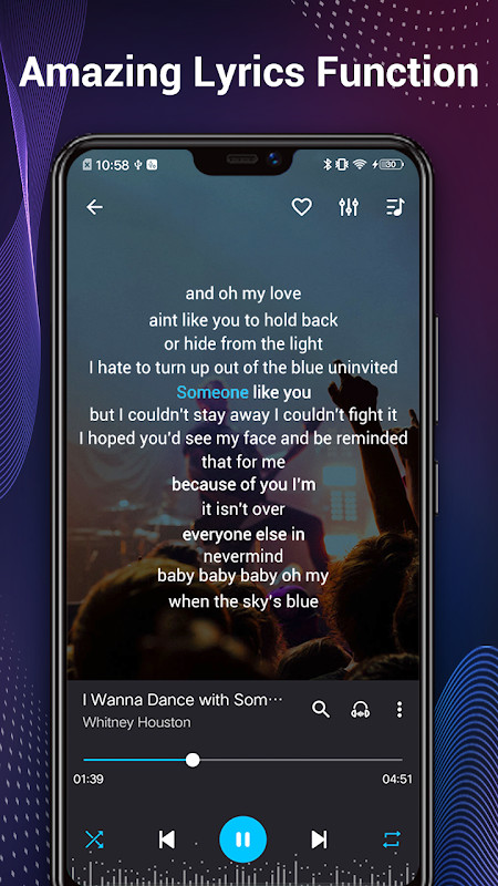 Music Player - Audio Player screenshot image 2_Popularmodapk.com