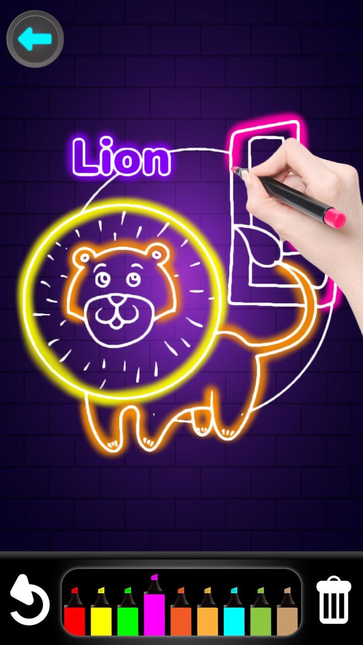 Glitter Number and letters coloring Book for kids screenshot image 4_Popularmodapk.com