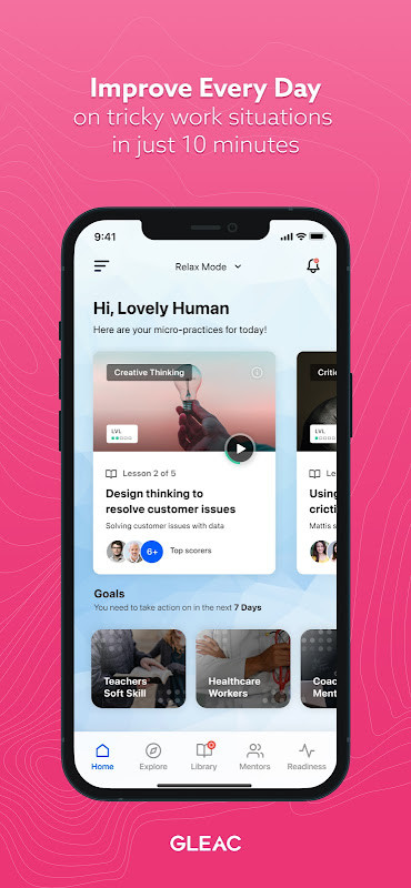 GLEAC : Learn human skills screenshot image 5_Popularmodapk.com