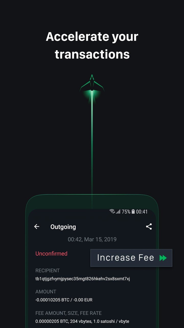 Green: Bitcoin Wallet screenshot image 4_Popularmodapk.com