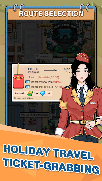 Train Empire Tycoon  Idle<span>(Ad-free and rewarded)</span> screenshot image 2_Popularmodapk.com