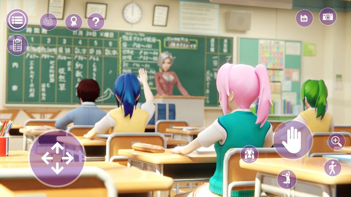 YUMI High School Simulator 3D screenshot image 4_Popularmodapk.com