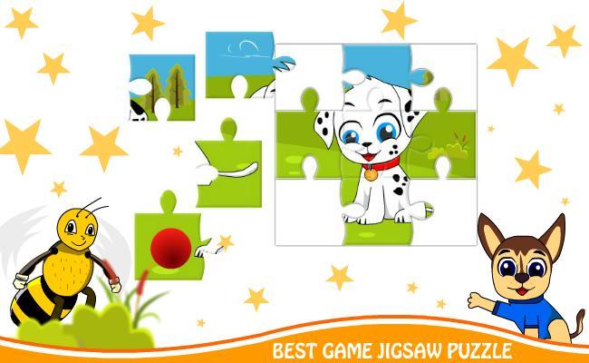 Puppy Jigsaw Puzzle Paw Bee screenshot image 3_Popularmodapk.com