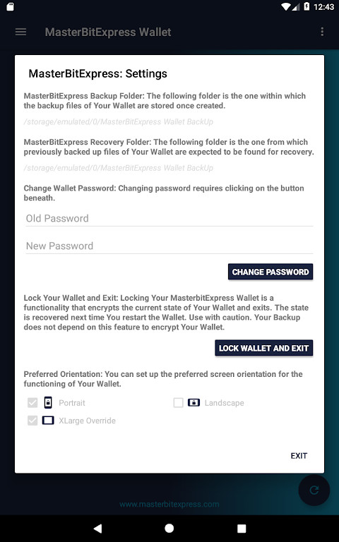 MasterBitExpress Bitcoin Wallet screenshot image 7_Popularmodapk.com
