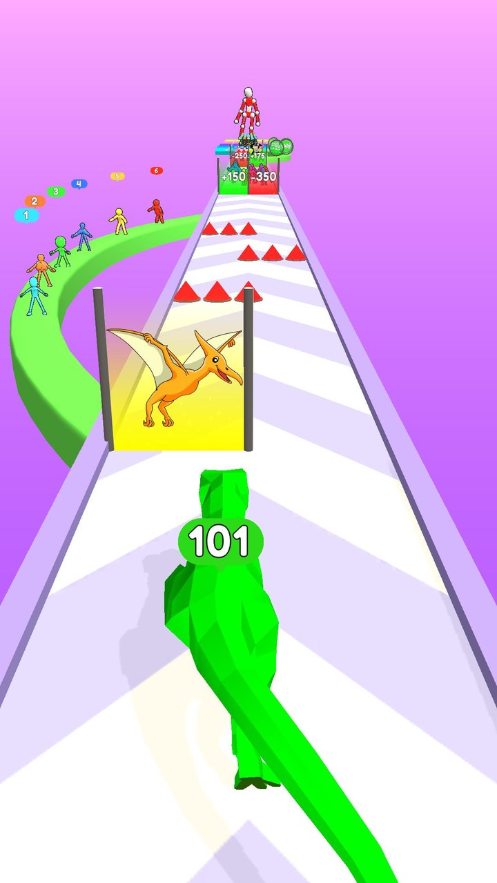 Dino Run: Giant Rush screenshot image 2_Popularmodapk.com
