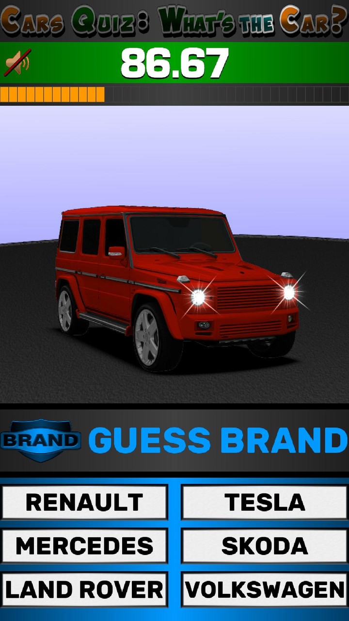 Cars Quiz 3D screenshot image 1_Popularmodapk.com