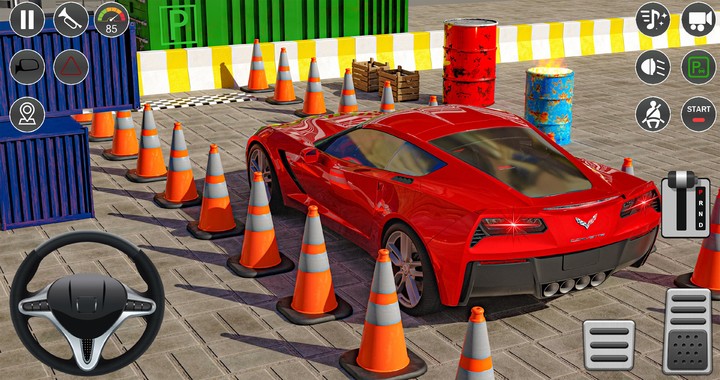 City Car Parking Driving Games screenshot image 1_Popularmodapk.com