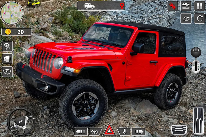 SUV Jeep Driving Simulator 3d<span>(Unlimited money)</span> screenshot image 2_Popularmodapk.com