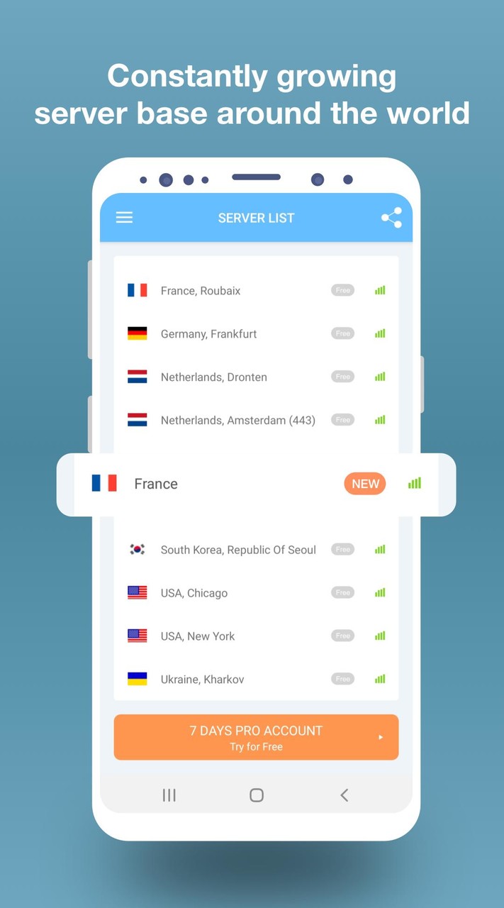 VPN Korea - fast Korean VPN screenshot image 9_Popularmodapk.com