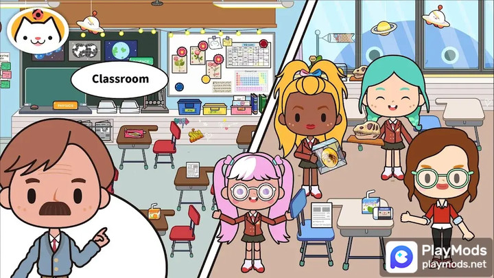 Miga Town My School<span>(Unlocked All maps)</span> screenshot image 2_Popularmodapk.com