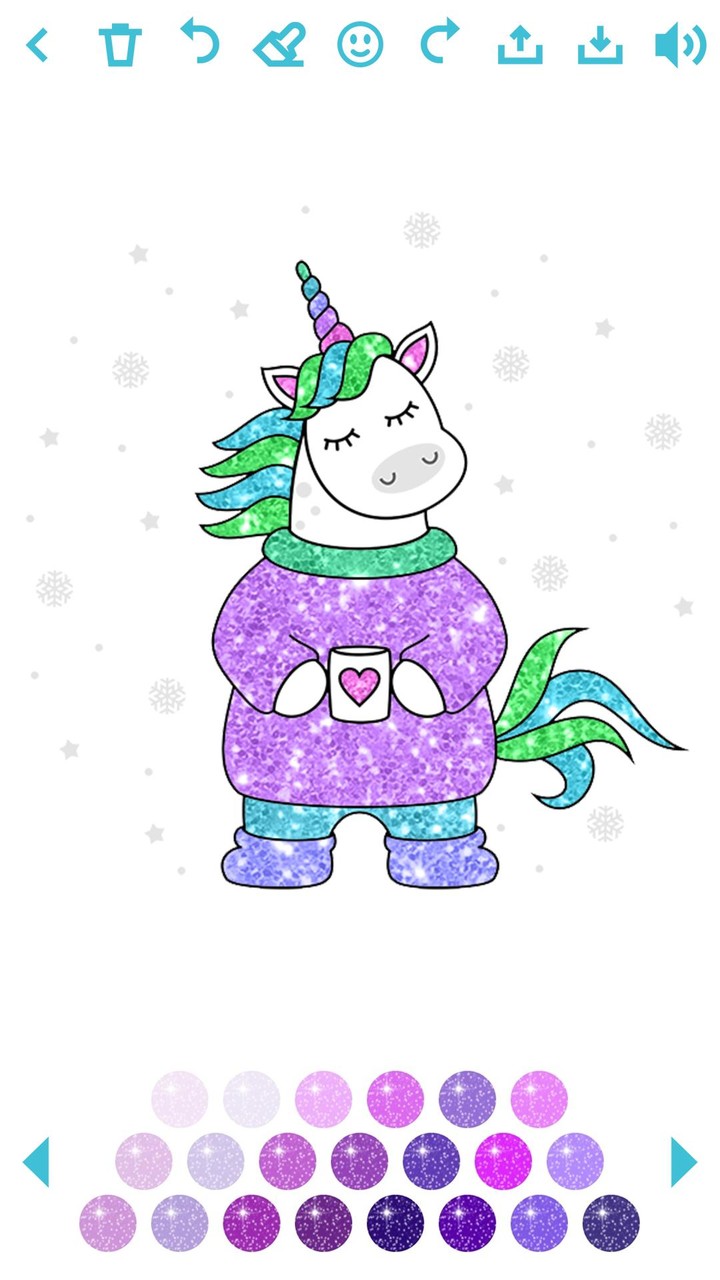 Christmas kids coloring screenshot image 4_Popularmodapk.com