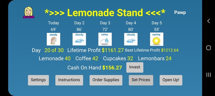 Lemonade Stand screenshot image 5_Popularmodapk.com