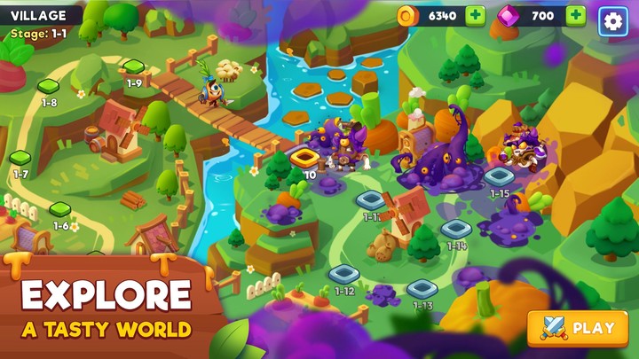 Tasty Tales: Kingdom wars game screenshot image 9_Popularmodapk.com