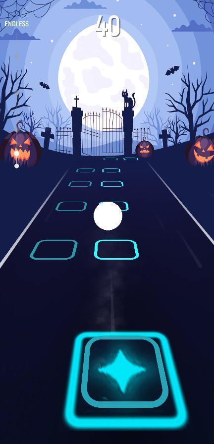 Tiles Hop: Wednesday Addams screenshot image 4_Popularmodapk.com