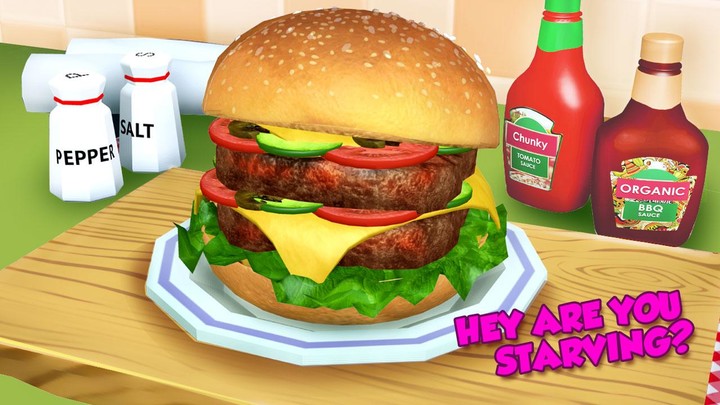 Burger Shop Cooking Games screenshot image 4_Popularmodapk.com
