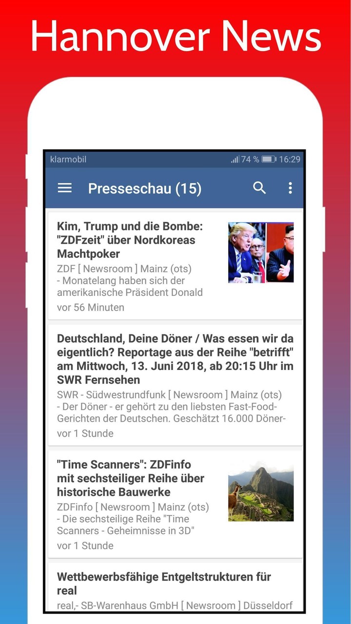 Hannover Zeitungen screenshot image 2_Popularmodapk.com