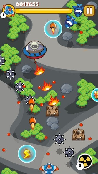 Sky Raiders - Battle Wars<span>(Mod APK)</span> screenshot image 4_Popularmodapk.com
