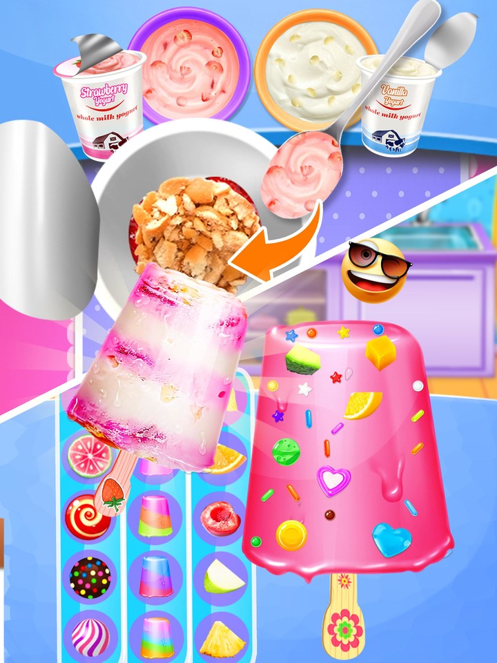 Ice Cream Pop - Frozen Dessert screenshot image 3_Popularmodapk.com