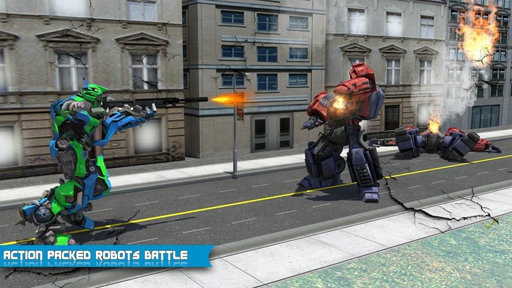 Robot Fighting Games-Robot car screenshot image 4_Popularmodapk.com