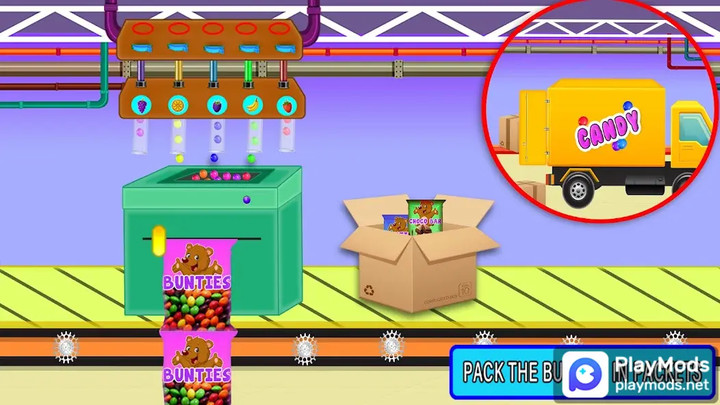 Desert DIY - Chocolate Factory<span>(Speed change)</span> screenshot image 3_Popularmodapk.com