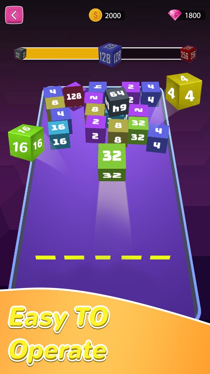 2048 - 2248 Cube Winner Puzzle screenshot image 1_Popularmodapk.com