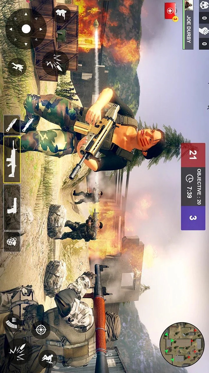 反击射击(lots of gold coins) screenshot image 1_Popularmodapk.com