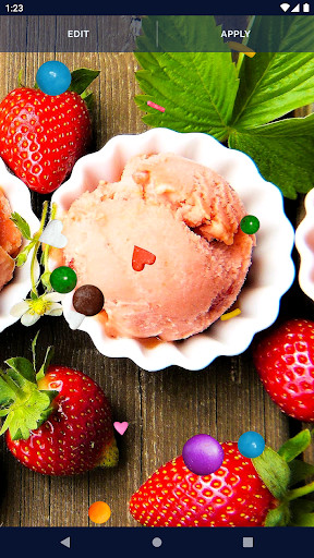 Ice Cream Live Wallpaper screenshot image 7_Popularmodapk.com