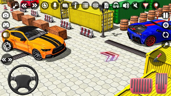 Super car parking master game screenshot image 3_Popularmodapk.com